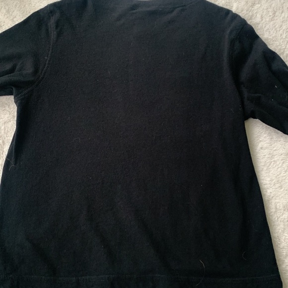 Gymboree 5 Black Gaming Santa Shirt EUC Holiday Christmas Top - Picture 6 of 7